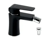 NOVASERVIS Bidetová baterie s výpustí Nobless Tina černá matná - 38011,5 NOVASERVIS Bidetová baterie s výpustí Nobless Tina černá matná - 38011,5