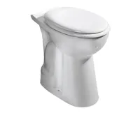 CREAVIT HANDICAP WC mísa kombi, zvýšený sedák, spodní odpad, 36,5x67,2cm, bílá (2)