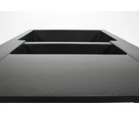 GRANISIL FABERO 795.15 Granitový dřez s vaničkou, černý (5)