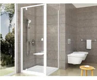 Ravak pevná stěna Pivot PPS-90 bílá+transparent