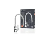 Eisl Flexo světle šedá / lesklý chrom (8)