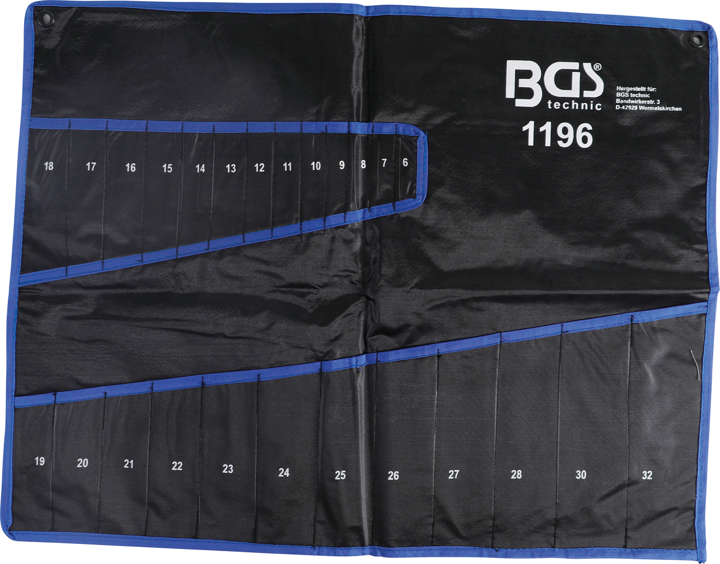 Bgs taška náhradní pro klíče 1196, z tetronu