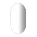 AQUALINE VORA oválné zrcadlo s broušenou hranou 40x70cm, CU free