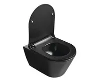 SAPHO WC sedátko, SLIM, Soft Close, černá mat (1)