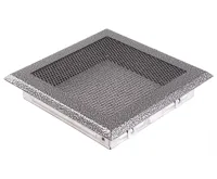 HS Flamingo Krbová mřížka 16x16 cm, staré stříbro