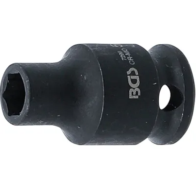 BGS Silová nástrčná hlavice, šestihranná,  6,3 mm (1/4"),  5,5 mm
