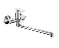 BRUCKNER BARON nástěnná umyvadlová/vanová baterie, rozteč 100mm, chrom