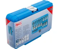 BGS Sada nástrčných hlavic ,  6,3 mm (1/4") / 12,5 mm (1/2") ,  T-profil (pro Torx) s otvorem (5)