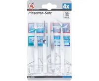 BGS Pinzety sada 4 ks, 105 - 120 mm nerez (2)