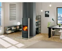 ROMOTOP Akumulační krbová kamna EVORA H keramika (2)