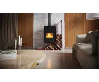 HS Flamingo Krbová kamna FLAMINGO DELUXE ® KAMPA pravá, červená (23)