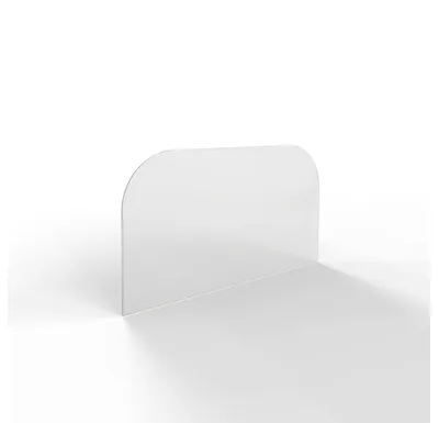 HS Flamingo Sklo pod kamna - Oblouk 1000x550 mm / 2xR200 / 6 mm