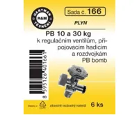 Hartman Sada č. 166: sada k plyn.bombám PB 10 a 30 kg, 1 x 4525 Hartman Sada č. 166: sada k plyn.bombám PB 10 a 30 kg, 1 x 4525