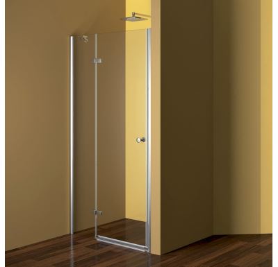PROFI-RICH sprchové dveře  80x190 - chrom - sklo - point - levé