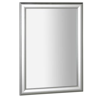 SAPHO ESTA zrcadlo v dřevěném rámu 580x780mm, stříbrná s proužkem