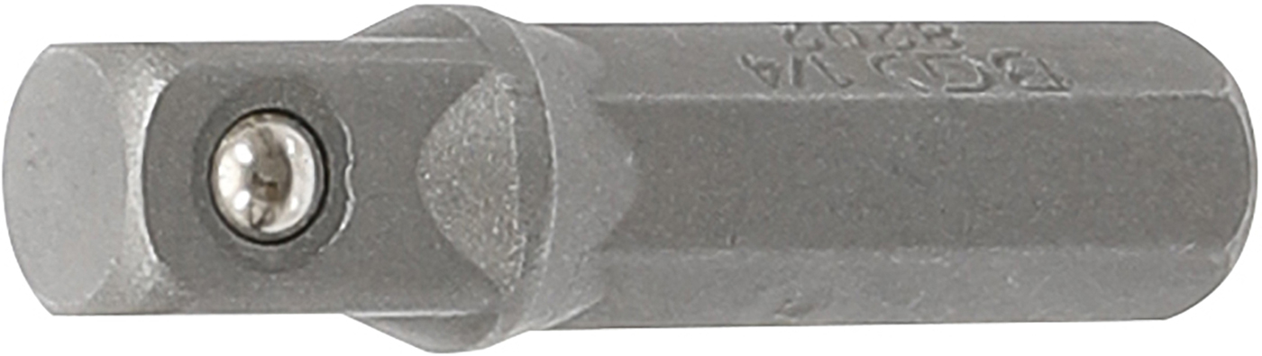 BGS Adaptér 1/4" pro nástrčné hlavice, 30 mm