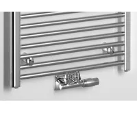 AQUALINE ALYA otopné těleso rovné 600x1785mm, středové připojení, chrom (3)