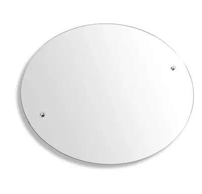 NOVASERVIS Zrcadlo ovál 60 x 50 cm Metalia 3 - 6317