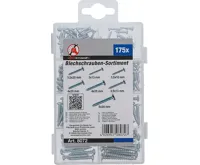 BGS Šrouby do plechu, sada 175 dílů (2)