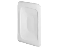 EGE VITRIFIYE OLYMPOS keramická dělící stěna mezi urinály 40x62cm, bílá