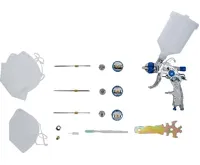 BGS Pneumatická stříkací pistole | se 3 tryskami | 1,2 - 1,7 - 2,0 mm (3)