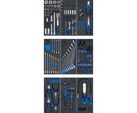 BGS Dílenský vozík, 7 zásuvek, se 120 nástroji (2)