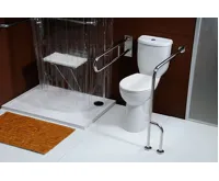 CREAVIT HANDICAP WC kombi zvýšený sedák, spodní odpad, bílá (6)