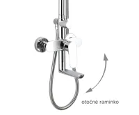 Sprchový set s nástěnou baterií (2)