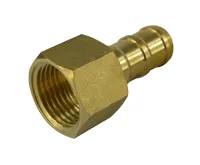 Mosaz hadičník 1/2" x 14 mm vnitřní závit Mosaz hadičník 1/2" x 14 mm vnitřní závit