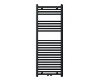NOVASERVIS Otopné těleso černé - rovné, středové připojení - 450/1200/RS,5