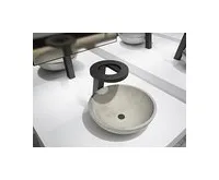 NOFER CONCEPT stojánková senzorová baterie s dávkovačem mýdla a osoušečem rukou, černá (1)