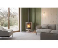 HS Flamingo Krbová kamna MASTERFLAMME ® Piccolo II, krémová (22)