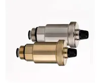 WIGELL Chromovaný automatický odvzdušňovací ventil 1/2&quot; se zpětnou klapkou