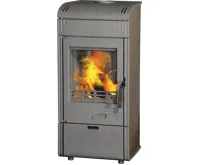 PLAMEN PLAMEN Litinová krbová kamna VESTA - hnědá PLAMEN PLAMEN Litinová krbová kamna VESTA - hnědá