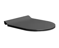 GSI WC sedátko, SLIM, Soft Close, Quick Release, černá mat/chrom GSI WC sedátko, SLIM, Soft Close, Quick Release, černá mat/chrom