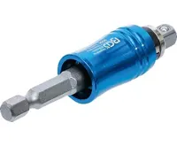 BGS Prodloužení magnetické - adaptér pro hlavice 1/4", 2v1 (1)