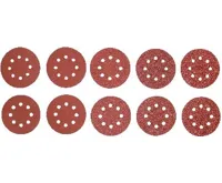 BGS Papíry brusné pro excentrickou brusku, O 125 mm, K 40 - 180, 25dílná (1)