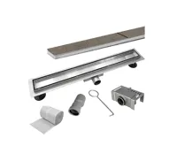 Odtokový sprchový žlab 80 cm, vč. roštu TILE