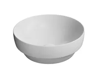 GSI PURA keramické umyvadlo na desku, průměr 40cm, bílá mat