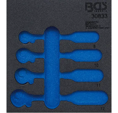 BGS Vložka do dílenského vozíku 1/6, prázdná, pro BGS 30833