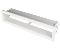 HS Flamingo Krbová mřížka OTEVŘENÁ 20x6 cm, bílá