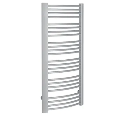 SAPHO EGEON otopné těleso 595x1238 mm, stříbrná strukturální