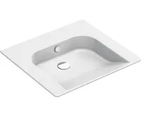 GSI COMMUNITY keramické umyvadlo 60x55cm, bez otvoru, bílá ExtraGlaze