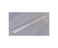 GELCO MANUS QUADRO nerezový podlahový žlab s roštem, L-1250, DN50 (1)