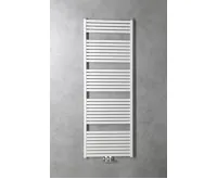 AQUALINE TONDI otopné těleso rovné 600x1690 mm, středové připojení, bílá (4)