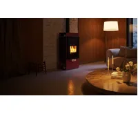 HS Flamingo Krbová kamna FLAMINGO DELUXE ® SINGA, červená (14)