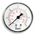 Manometr - tlakoměr 63mm 1/4&quot; Axiál - zadní vývod 0-6 bar