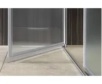 AQUALINE PILOT otočné sprchové dveře dvojkřídlé 800mm (8)