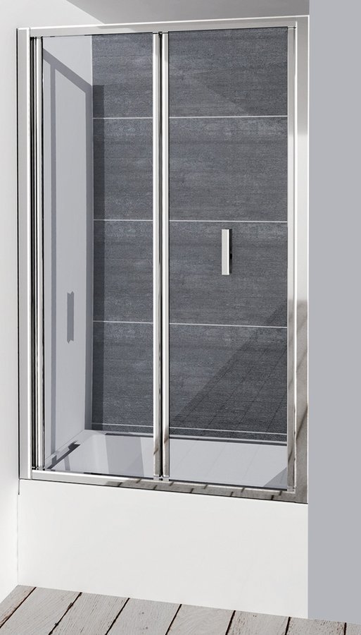 POLYSAN DEEP sprchové dveře skládací 1000x1650mm, čiré sklo