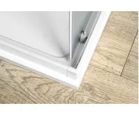 AQUALINE ALAIN čtvercová sprchová zástěna 900x900mm, sklo Brick (6)